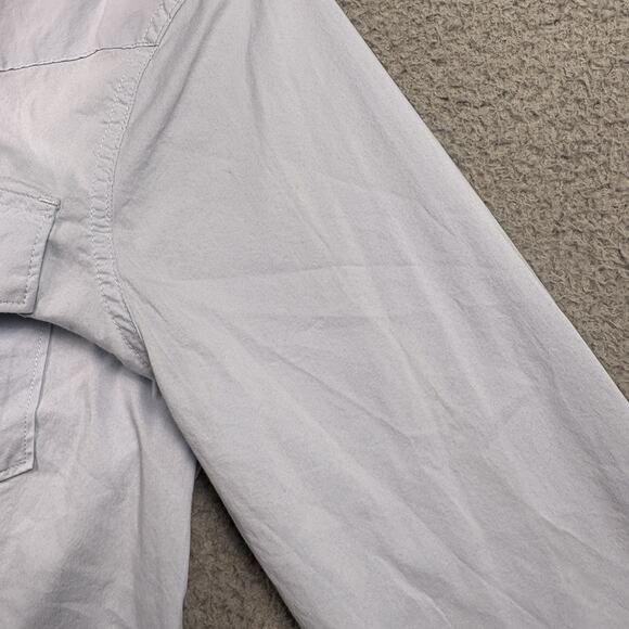 Tecovas Shirt Mens Small Blue Western Pearl Snap Button Down Long Sleeve Cowboy - Picture 4 of 15